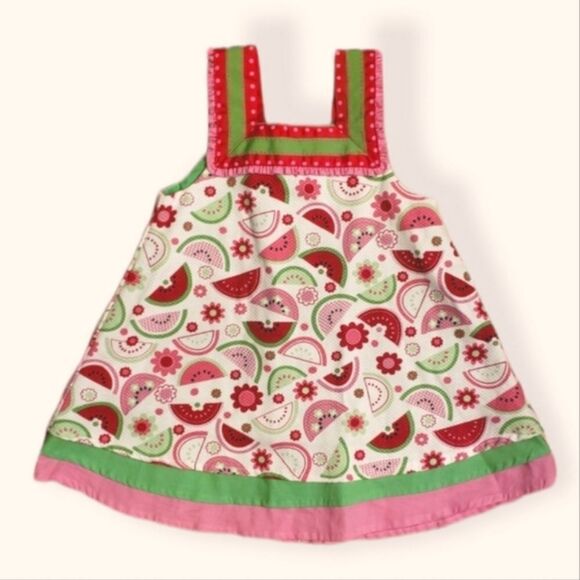 NWT Austin & Ashley Watermelon Sundress - Picture 1 of 7